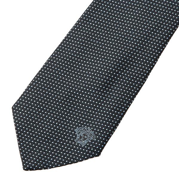 並行輸入 ヴェルサーチ ネクタイ SILK TIE 0672 0002 ブルー 青 爆買 | VERSACE | 02