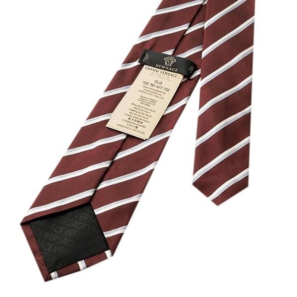 並行輸入 ヴェルサーチ ネクタイ SILK TIE 0676 0003 ボルドー 爆買 | VERSACE | 03
