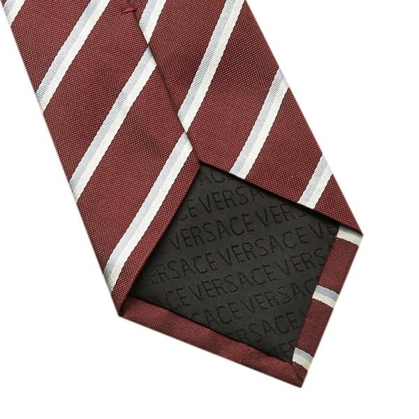 並行輸入 ヴェルサーチ ネクタイ SILK TIE 0676 0003 ボルドー 爆買 | VERSACE | 05