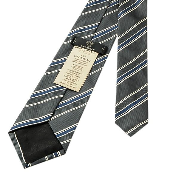 並行輸入 ヴェルサーチ ネクタイ SILK TIE 0678 0005 グレー 爆買 | VERSACE | 03