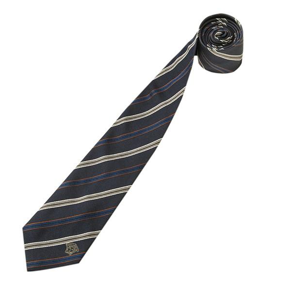 並行輸入 ヴェルサーチ ネクタイ SILK TIE 0680 0002 ネイビー/ブルー 青/グレー 爆買 | VERSACE | 02
