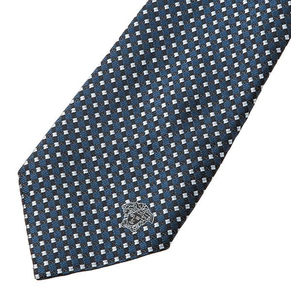 並行輸入 ヴェルサーチ ネクタイ SILK TIE 0685 0002 ブルー 青 爆買 | VERSACE | 02