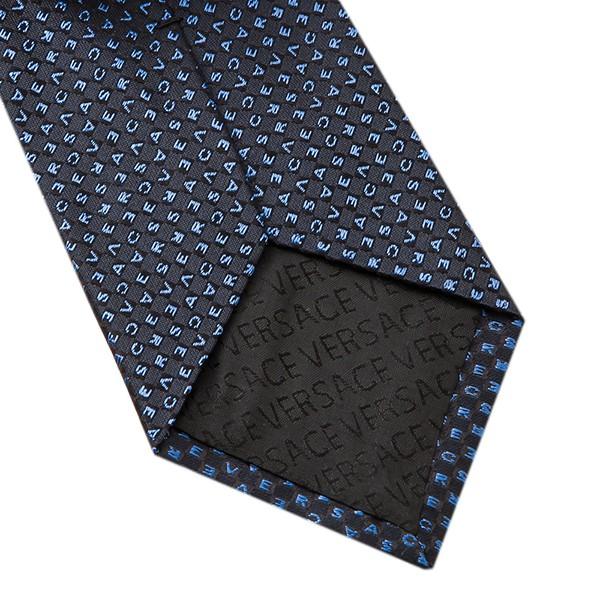 並行輸入 ヴェルサーチ ネクタイ SILK TIE 0699 0002 ネイビー/ブルー 青 爆買 | VERSACE | 05
