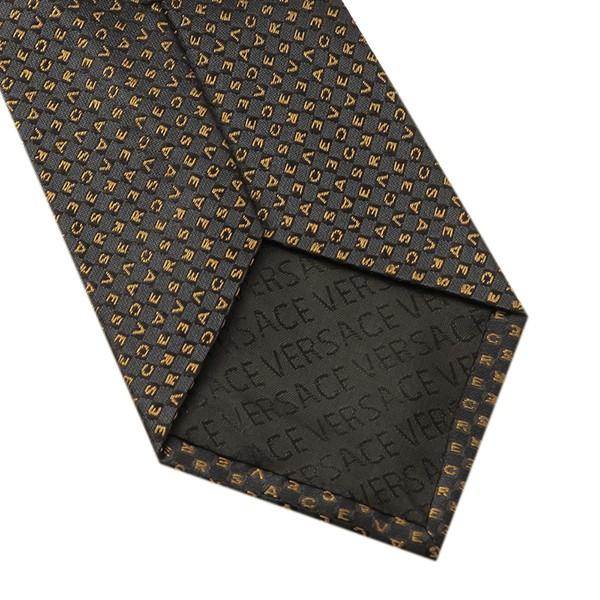 並行輸入 ヴェルサーチ ネクタイ SILK TIE 0699 0004 ネイビー/イエロー系 爆買 | VERSACE | 05