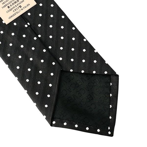 並行輸入 ヴェルサーチ ネクタイ TIE 0784 0005 ブラック 黒/ホワイト 白 爆買 | VERSACE | 05