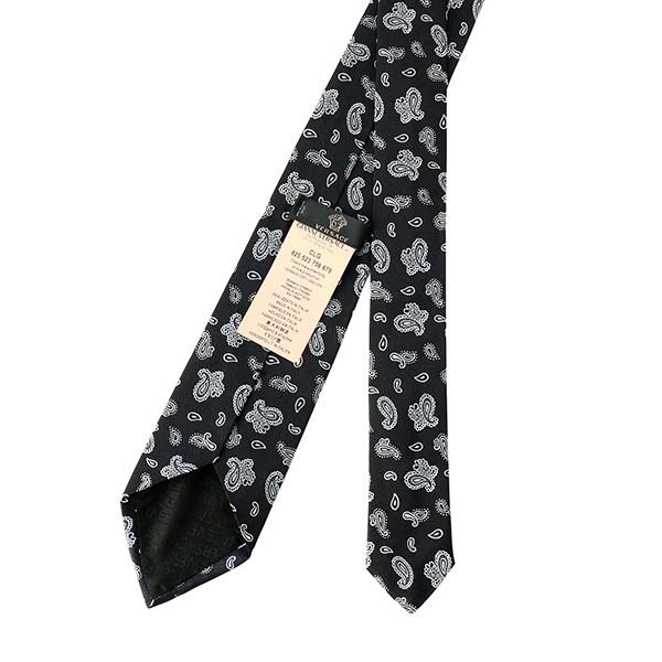 並行輸入 ヴェルサーチ  ネクタイ シルク 0787 0001 ダークグレー系 爆買 | VERSACE | 03