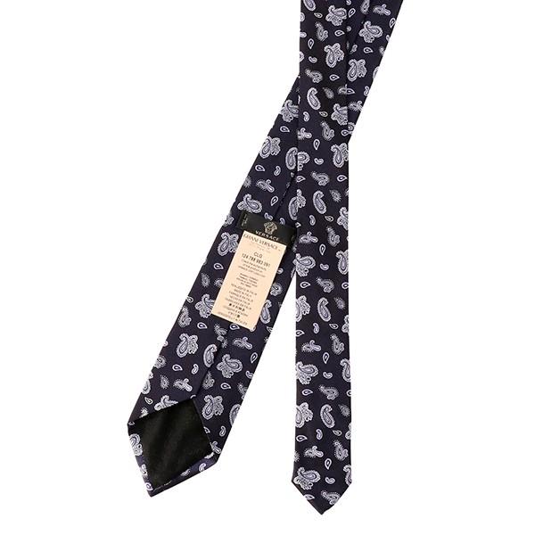並行輸入 ヴェルサーチ  ネクタイ シルク 0787 0002 ネイビー 爆買 | VERSACE | 03