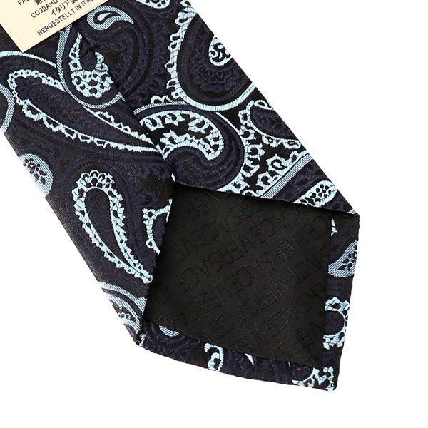 並行輸入 ヴェルサーチ ネクタイ TIE 0792 0001 ネイビー/ライトブルー系 爆買 | VERSACE | 05