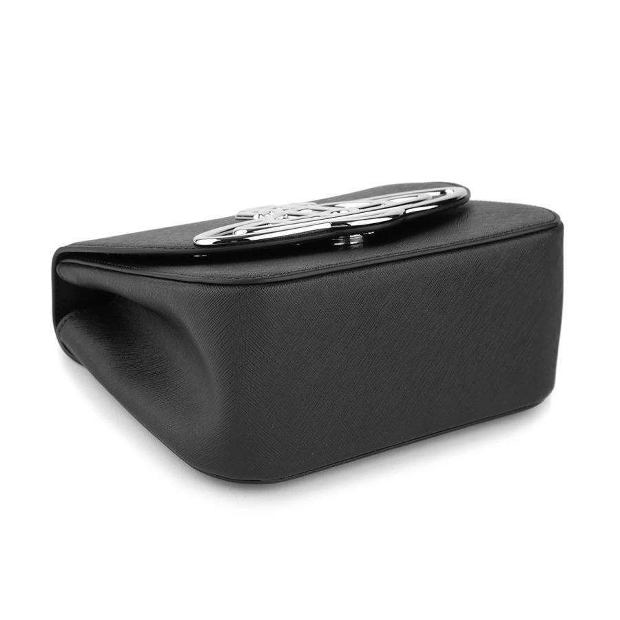 ヴィヴィアンウエストウッド/リンダクロスボディバッグ/ブラック/レザー ヴィヴィアンウエストウッド/リンダクロスボディバッグ/ブラック