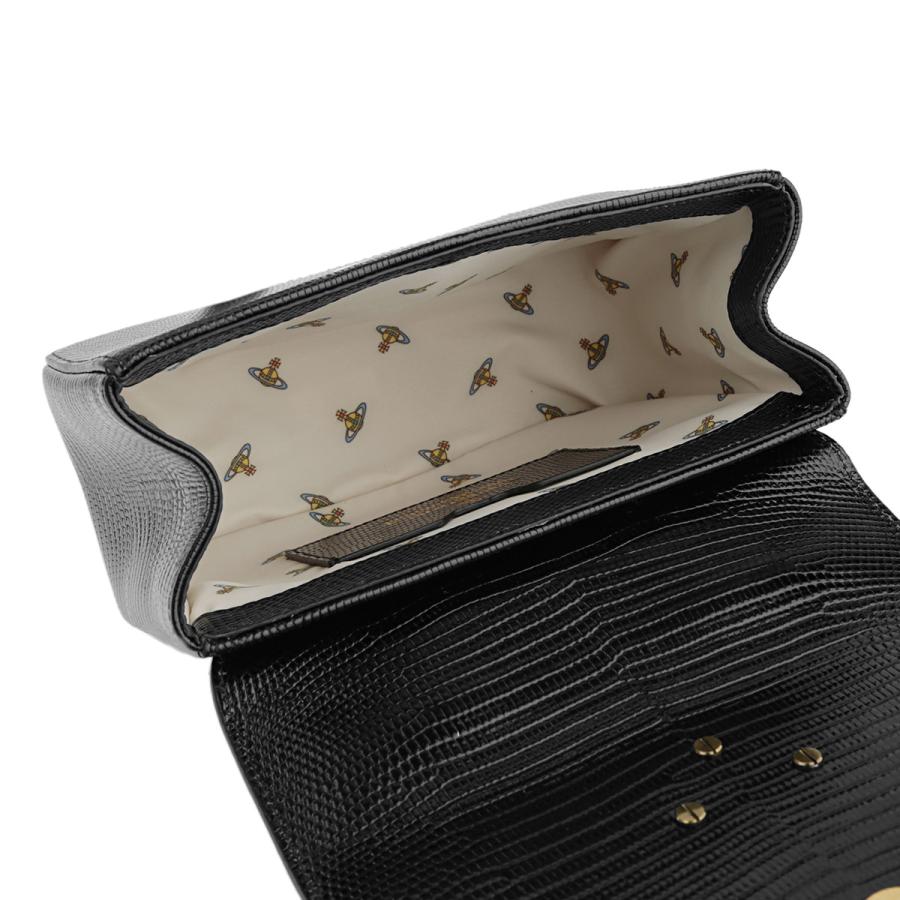 並行輸入 ヴィヴィアン ウエストウッド ショルダーバッグ Vivienne Westwood リンダ 43040069U L004F N401レディース ブラック 黒 爆買の画像