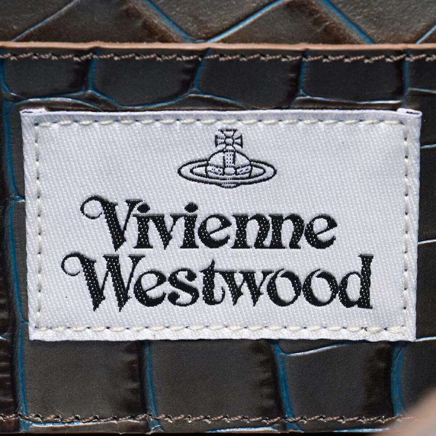 vivienne westwood水色 クロコダイルハンドバッグ クロコ ブルー（青）系 Vivienne Westwood(ヴィヴィアンウエスト