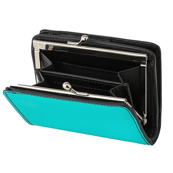 ターコイズブルー 二つ折り財布　ヴィヴィアン Vivienne Westwood 並行輸入 ヴィヴィアン ウエストウッド 2