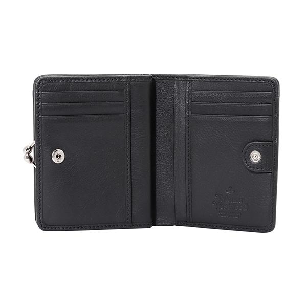 Vivienne Westwood 二つ折り財布　チェルシー　黒 Vivienne Westwood ヴィヴィアン ウエストウッド 2つ折り財布