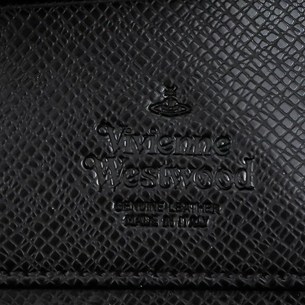 VivienneWestwood ヴィヴィアンウエストウッド 長財布 牛革 黒 ヴィヴィアンウエストウッド VivienneWestwood VICTORIA CLASSIC