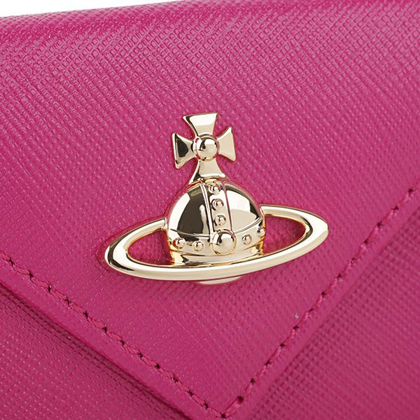 日*0様 Vivienne Westwood ピンク 三つ折り財布 日本限定】VINTAGE ORB 三つ折りミニ財布(ピンク)（メンズ