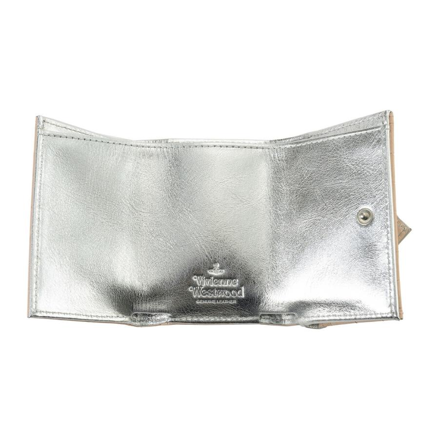 Vivienne Westwood シルバー 三つ折り財布 Vivienne Westwood（ヴィヴィアンウエストウッド） 並行輸入