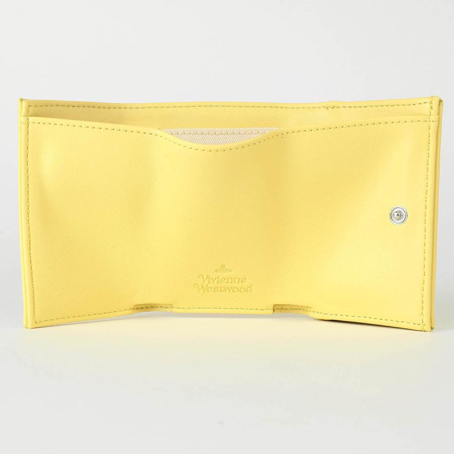 新品 Vivienne Westwood 黄色 イエロー 金オーブ 三つ折り財布 Vivienne Westwood（ヴィヴィアンウエストウッド） 並行輸入