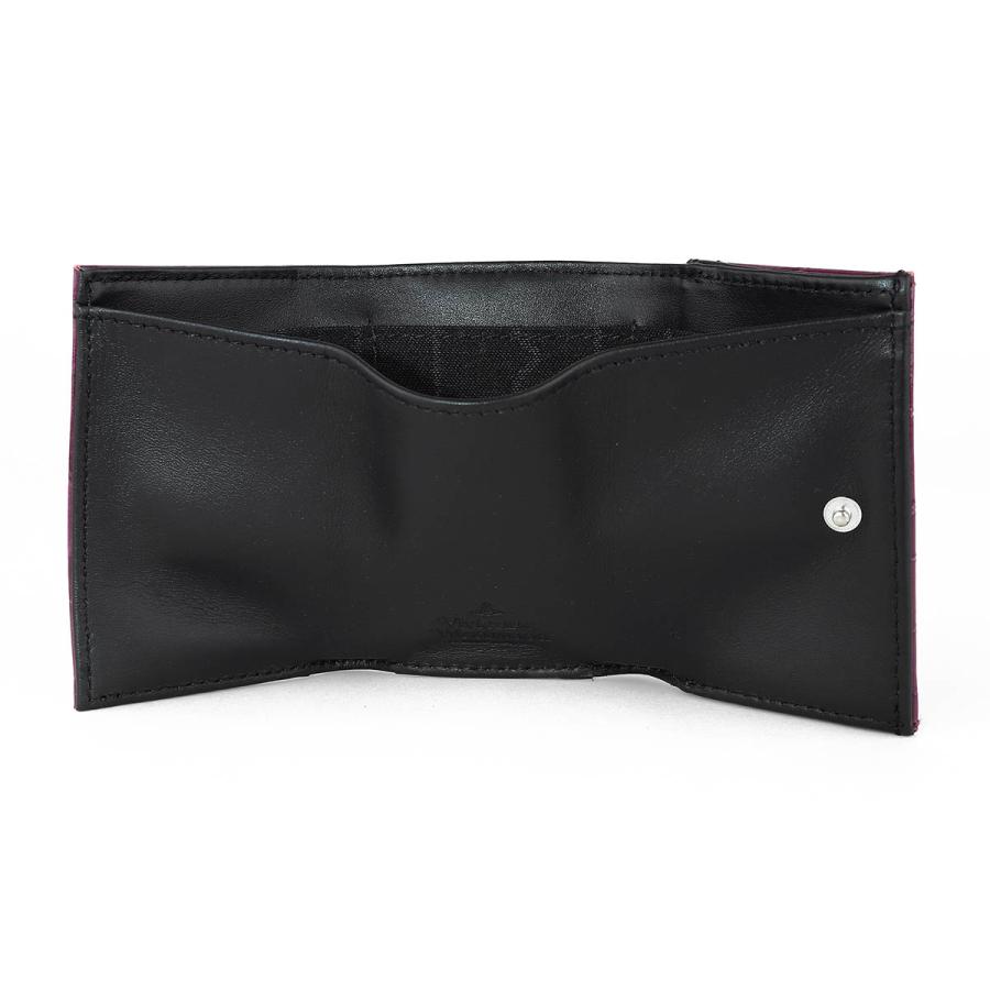 新品Vivienne Westwood黒 三折り財布 クロコダイル柄バレンタイン Vivienne Westwood（ヴィヴィアンウエストウッド） 並行輸入