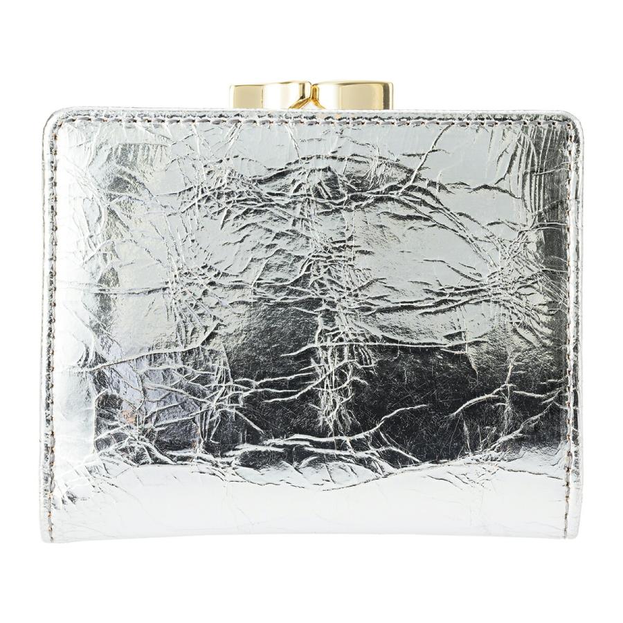 並行輸入 ヴィヴィアン ウエストウッド 3つ折り財布 Vivienne Westwood メタリック クリーシー レザー 5115002MW L00A7 Q401ユニセックス シルバー 銀 | Vivienne Westwood | 01