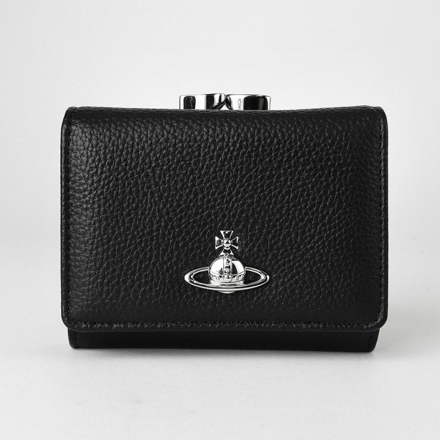ヴィヴィアンウエストウッド クロスグレインレザー　財布 レザー 三つ折り財布 Vivienne Westwood（ヴィヴィアンウエストウッド） 並行輸入