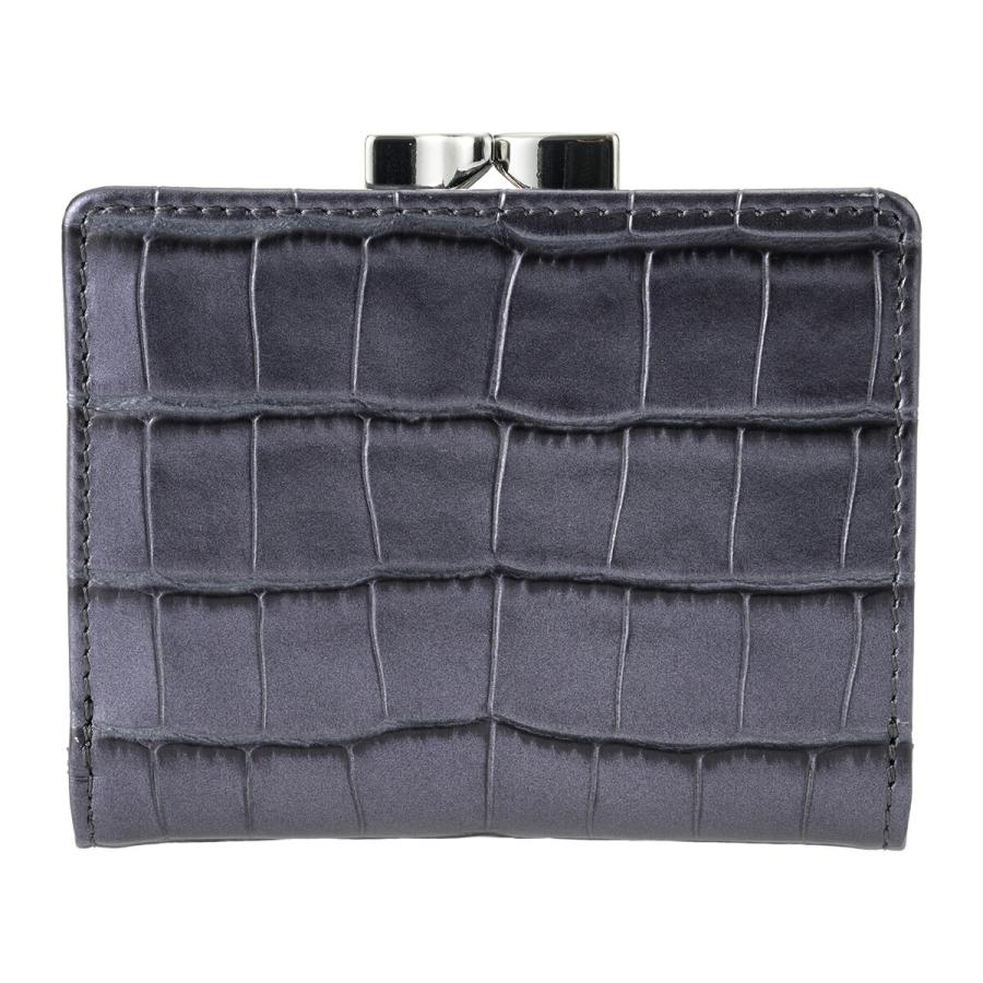 並行輸入 ヴィヴィアン ウエストウッド 3つ折り財布 Vivienne Westwood クロコダイル エンボス 5115002NW L00A2 N405ユニセックス ダークグレー | Vivienne Westwood | 01