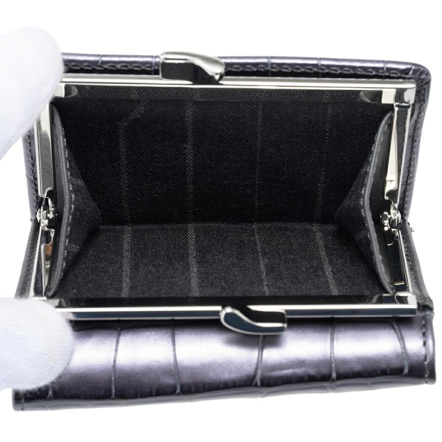 並行輸入 ヴィヴィアン ウエストウッド 3つ折り財布 Vivienne Westwood クロコダイル エンボス 5115002NW L00A2 N405ユニセックス ダークグレー | Vivienne Westwood | 06