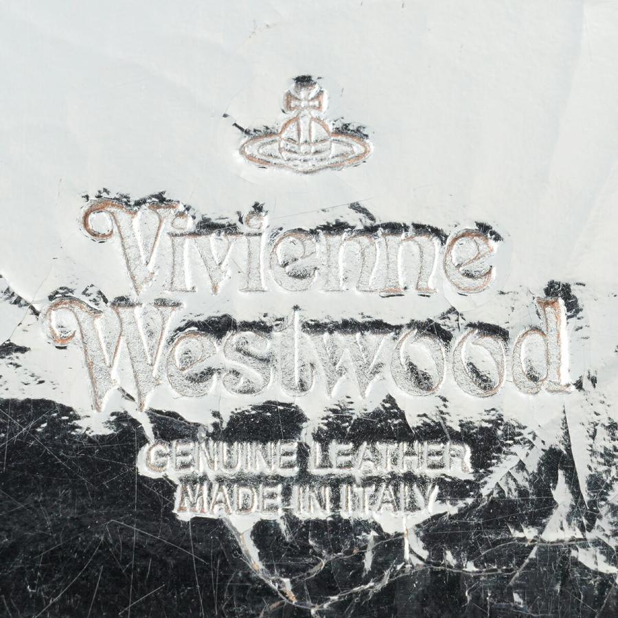 並行輸入 ヴィヴィアン ウエストウッド 3つ折り財布 Vivienne Westwood メタリック クリーシー レザー 5115002TW L00A7 Q401ユニセックス シルバー 銀 | Vivienne Westwood | 08