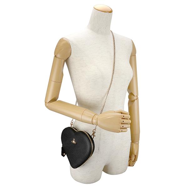 未使用級✨ヴィヴィアンウエストウッド✨ボディバッグ✨レザーサフィアーノ✨オーブ黒 ヴィヴィアン ウエストウッド Vivienne Westwood ショルダーバッグ