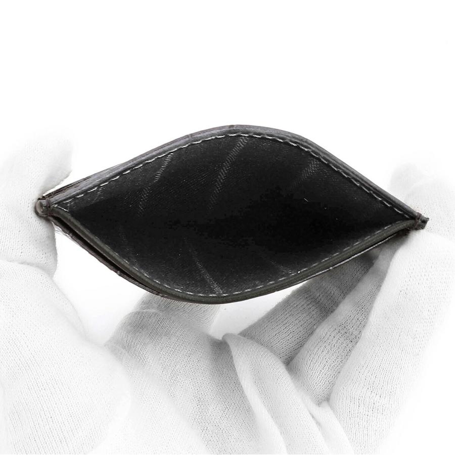 並行輸入 ヴィヴィアン ウエストウッド カードケース Vivienne Westwood エンボスド クロコダイル レザー 54030006W L00A2 N405ユニセックス メタリックブラック | Vivienne Westwood | 04