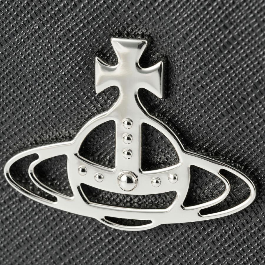 並行輸入 ヴィヴィアン ウエストウッド ショルダーバッグ Vivienne Westwood ヴィーガンレザー 58010003U S0021 N401ユニセックス ブラック 黒の画像