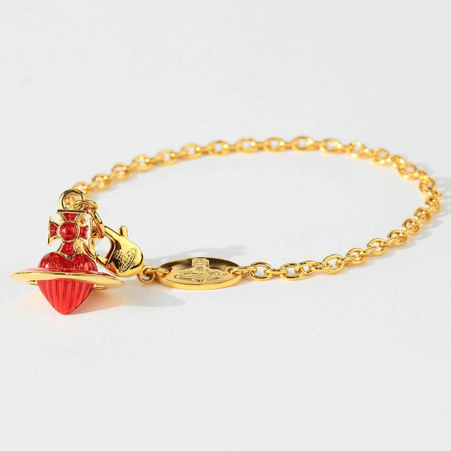 Vivienne Westwood オーブ ブレスレット ゴールド レッド Vivienne Westwood（ヴィヴィアンウエストウッド） 並行輸入