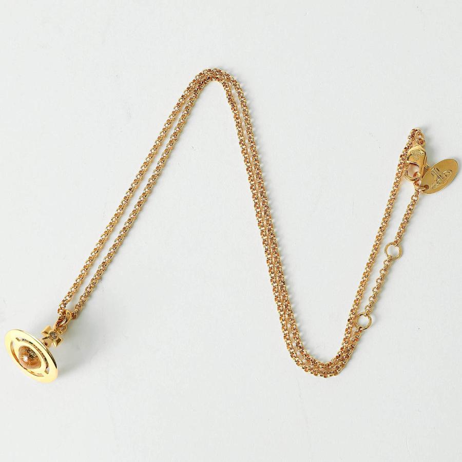 並行輸入 ヴィヴィアン ウエストウッド ネックレス Vivienne Westwood ニュー プチ オーブ 63020098 02R001 CN 27723275 R001ユニセックス ゴールド 金_4