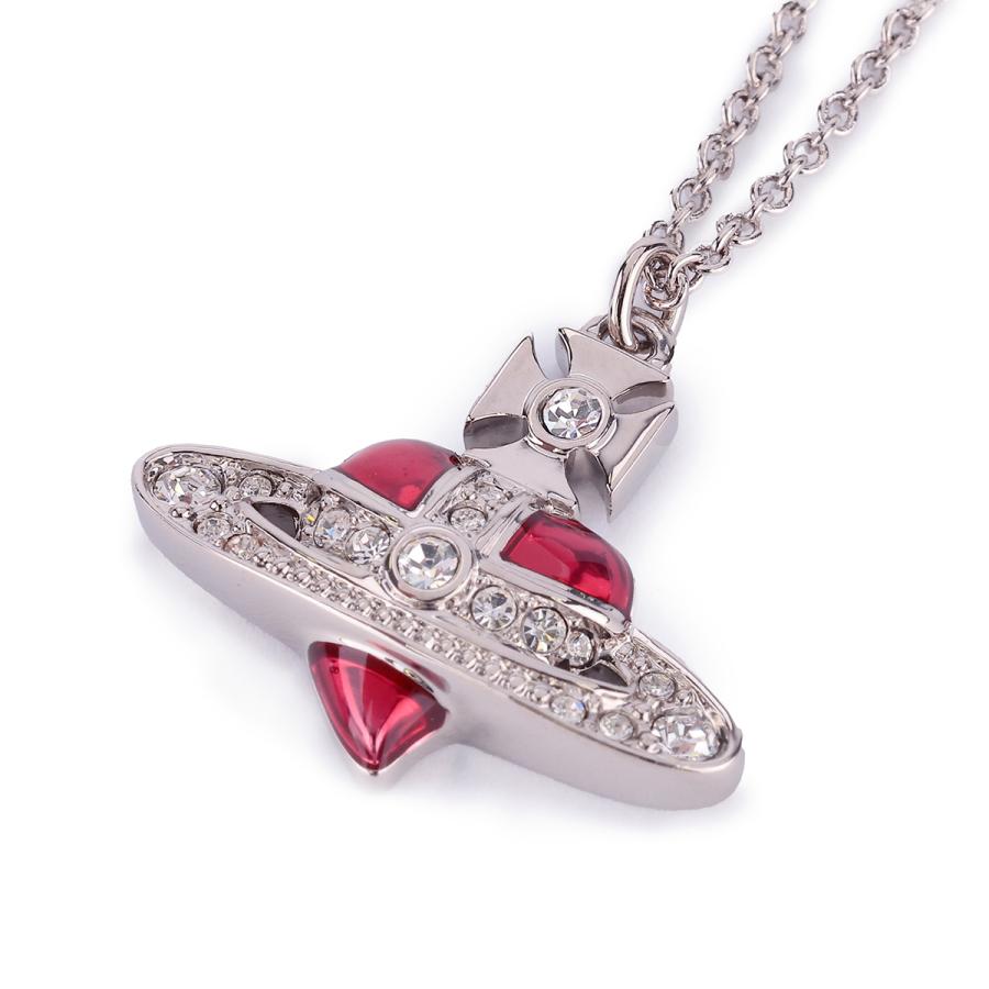 Vivienne Westwood 　ネックレス　ディアマンテ赤　ハート Vivienne Westwood 並行輸入 ヴィヴィアン ウエストウッド