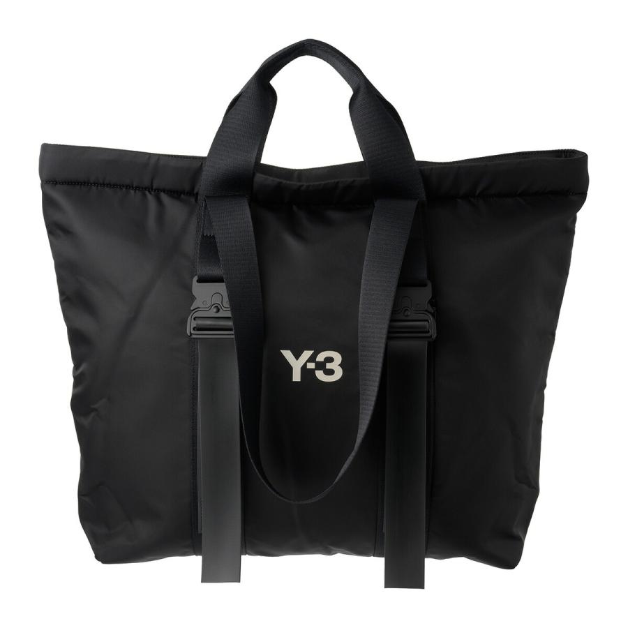 Y-3 ブラック トートバッグ Y-3 並行輸入 ワイスリー トートバッグ ショッパーバッグ JD2903