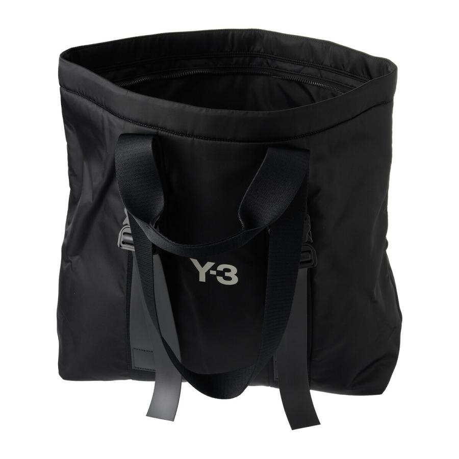 Y-3 ブラック トートバッグ Y-3 並行輸入 ワイスリー トートバッグ ショッパーバッグ JD2903