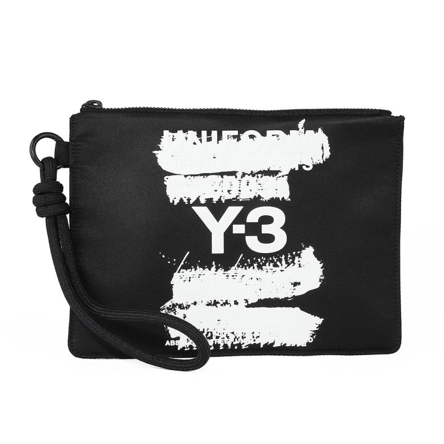 並行輸入 ワイスリー ポーチ Y-3 グラフィックス JD2912ユニセックス ブラック 黒 | Y-3