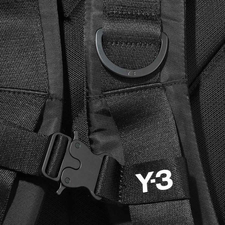 並行輸入 ワイスリー リュックサック Y-3 ロゴ JP4745ユニセックス ブラック 黒 | Y-3 | 08