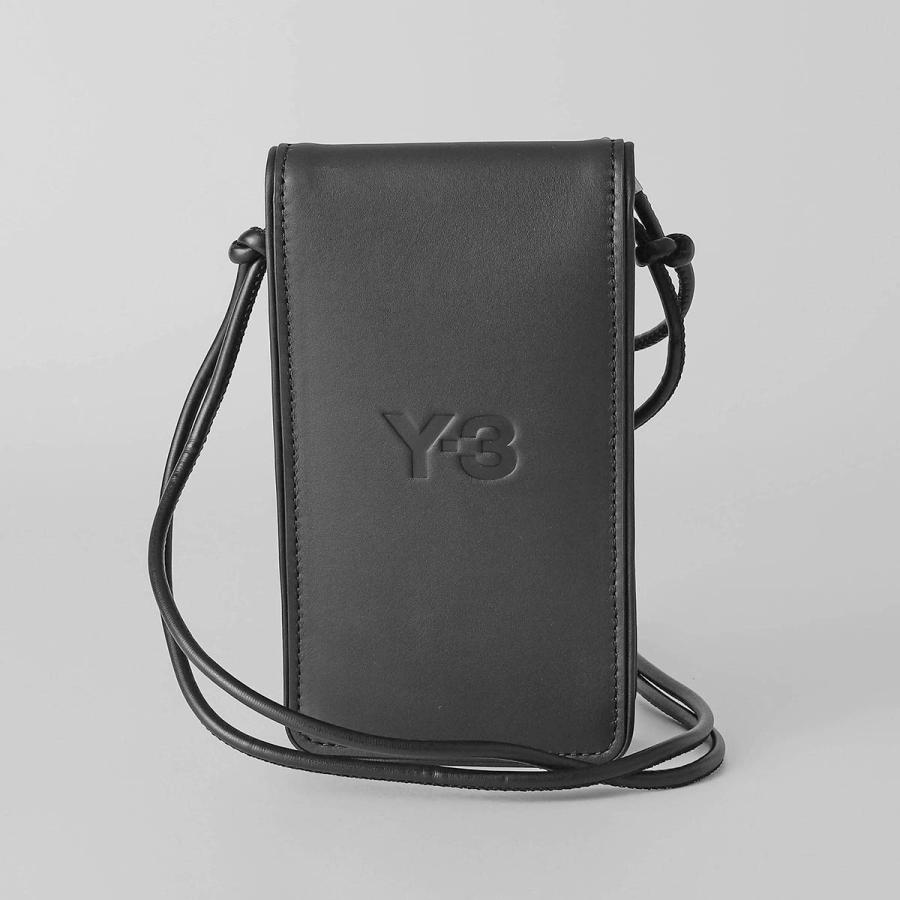 並行輸入 ワイスリー スマートフォンケース Y-3 ロゴ KA4321ユニセックス ブラック 黒 | Y-3