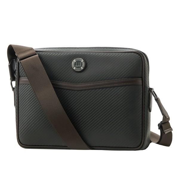 並行輸入 ダンヒル ショルダーバッグ CITY MESSENGER L3V569A ブラック/ダークブラウン 爆買 | dunhill