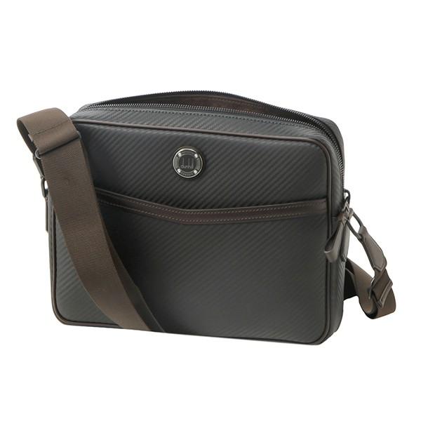並行輸入 ダンヒル ショルダーバッグ CITY MESSENGER L3V569A ブラック/ダークブラウン 爆買 | dunhill | 03