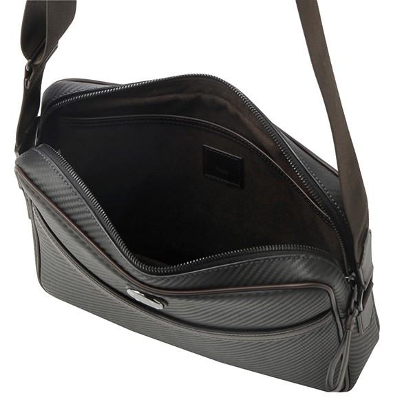 並行輸入 ダンヒル ショルダーバッグ CITY MESSENGER L3V569A ブラック/ダークブラウン 爆買 | dunhill | 04