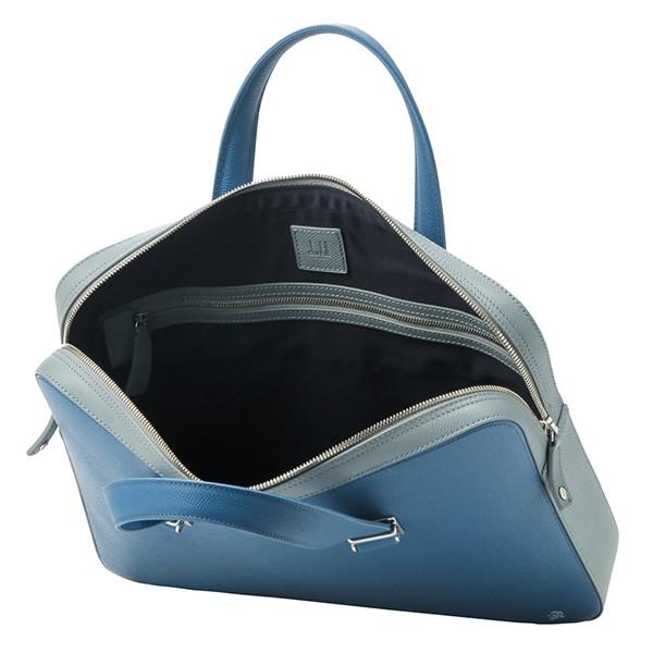 並行輸入 ダンヒル ブリーフケース スリムシングルドキュメントブリーフケース L3Y23CD ブルー 青/グレー 爆買 | dunhill | 04