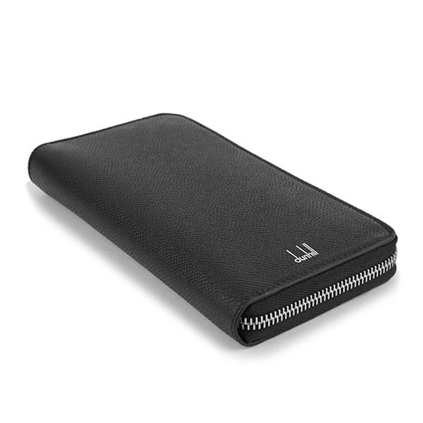 並行輸入 ダンヒル 長財布(ラウンドファスナー) dunhill カドガン 18F2180CA001 DU18F2180CA001メンズ ブラック 黒 爆買 | dunhill | 02