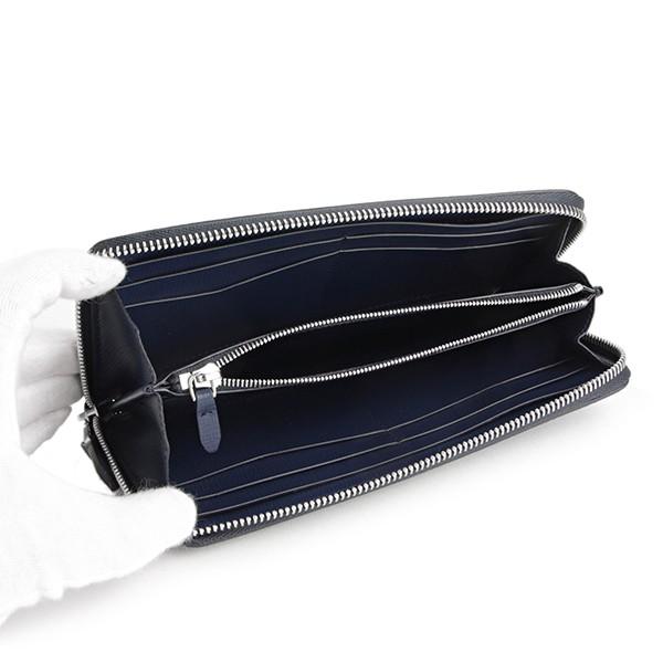 並行輸入 ダンヒル 長財布(ラウンドファスナー) ジップコートウォレット 18F2180CT472 ネイビー 爆買 | dunhill | 03