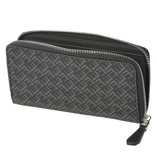 51 未使用級　dunhill ダンヒル　長財布 ラウンドファスナー dunhill（ダンヒル） 【送料無料 美品】 ラウンドファスナー長財布