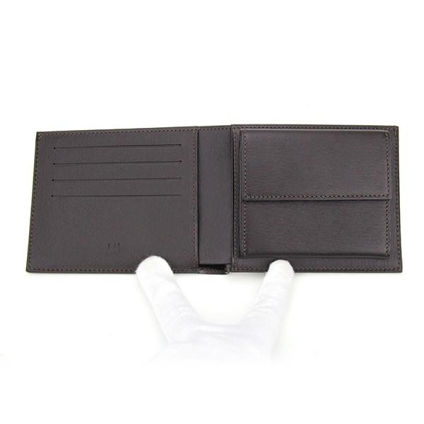 並行輸入 ダンヒル 2つ折り財布 SIDECAR／サイドカー FP3070E ダークブラウン 爆買 | dunhill | 03