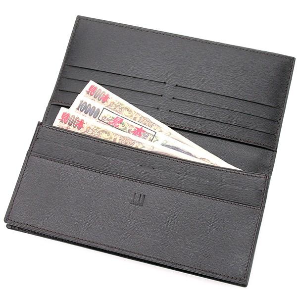 dunhill 並行輸入 ダンヒル 長財布 サイドカー FP7000E ダークブラウン