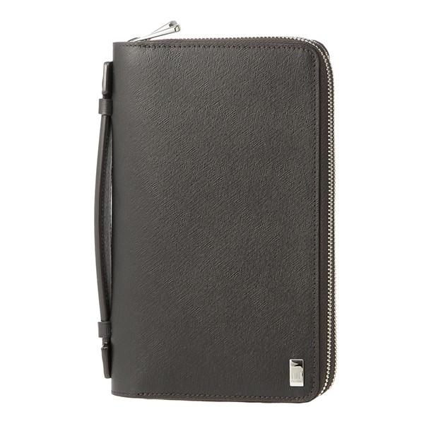 並行輸入 ダンヒル 長財布(ラウンドファスナー) ダブルジップ オーガナイザー L2A045E ダークブラウン 爆買 | dunhill