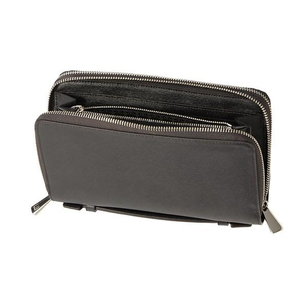 並行輸入 ダンヒル 長財布(ラウンドファスナー) ダブルジップ オーガナイザー L2A045E ダークブラウン 爆買 | dunhill | 03