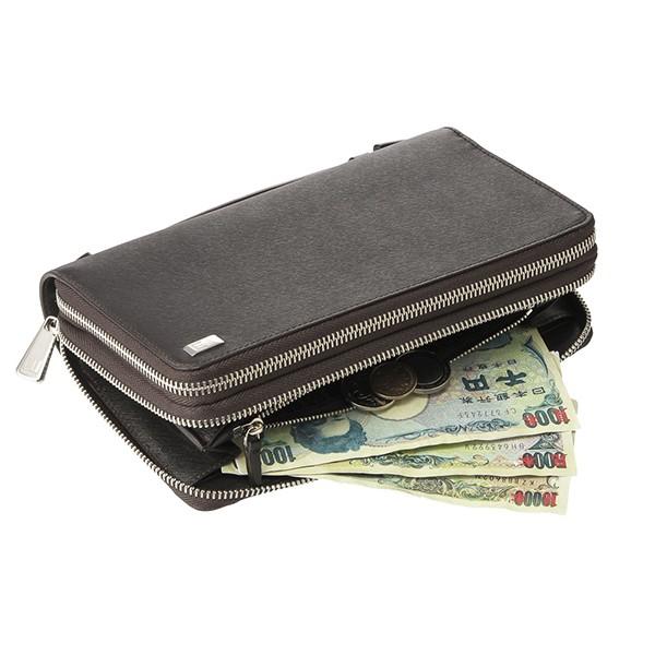 並行輸入 ダンヒル 長財布(ラウンドファスナー) ダブルジップ オーガナイザー L2A045E ダークブラウン 爆買 | dunhill | 05